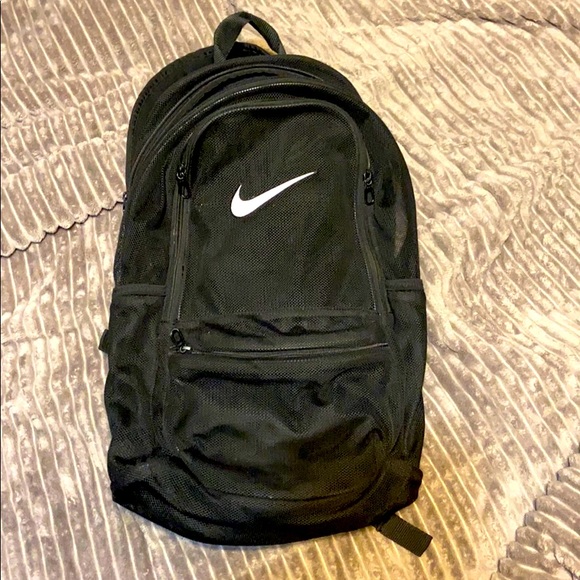 nike see through backpack